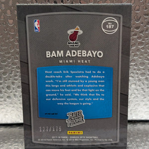 2017-18 Donruss Optic - BAM ADEBAYO - Lime Green Rated Rookie /175 FRENLY BRICKS - Open 7 Days