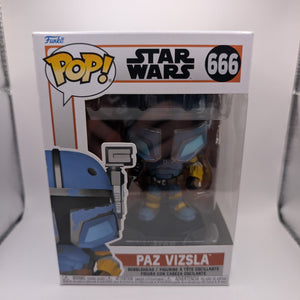 Star Wars: The Mandalorian - Paz Vizsla Pop! Vinyl Figure #666 FRENLY BRICKS - Open 7 Days
