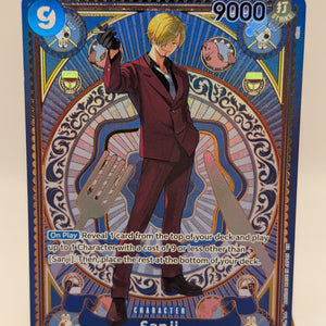 Sanji (SP) SEC A Fist of Divine Speed OP06-119 NM FRENLY BRICKS - Open 7 Days