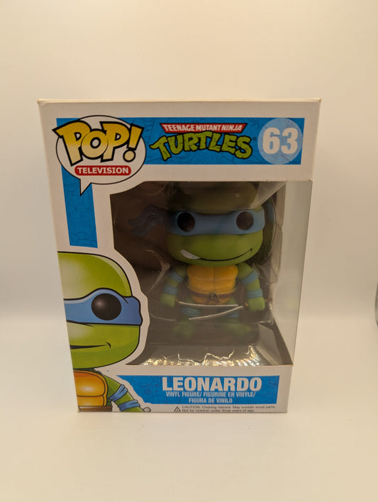 Teenage Mutant Ninja Turtles Leonardo 63 Funko Pop Vinyl Figure FRENLY BRICKS - Open 7 Days