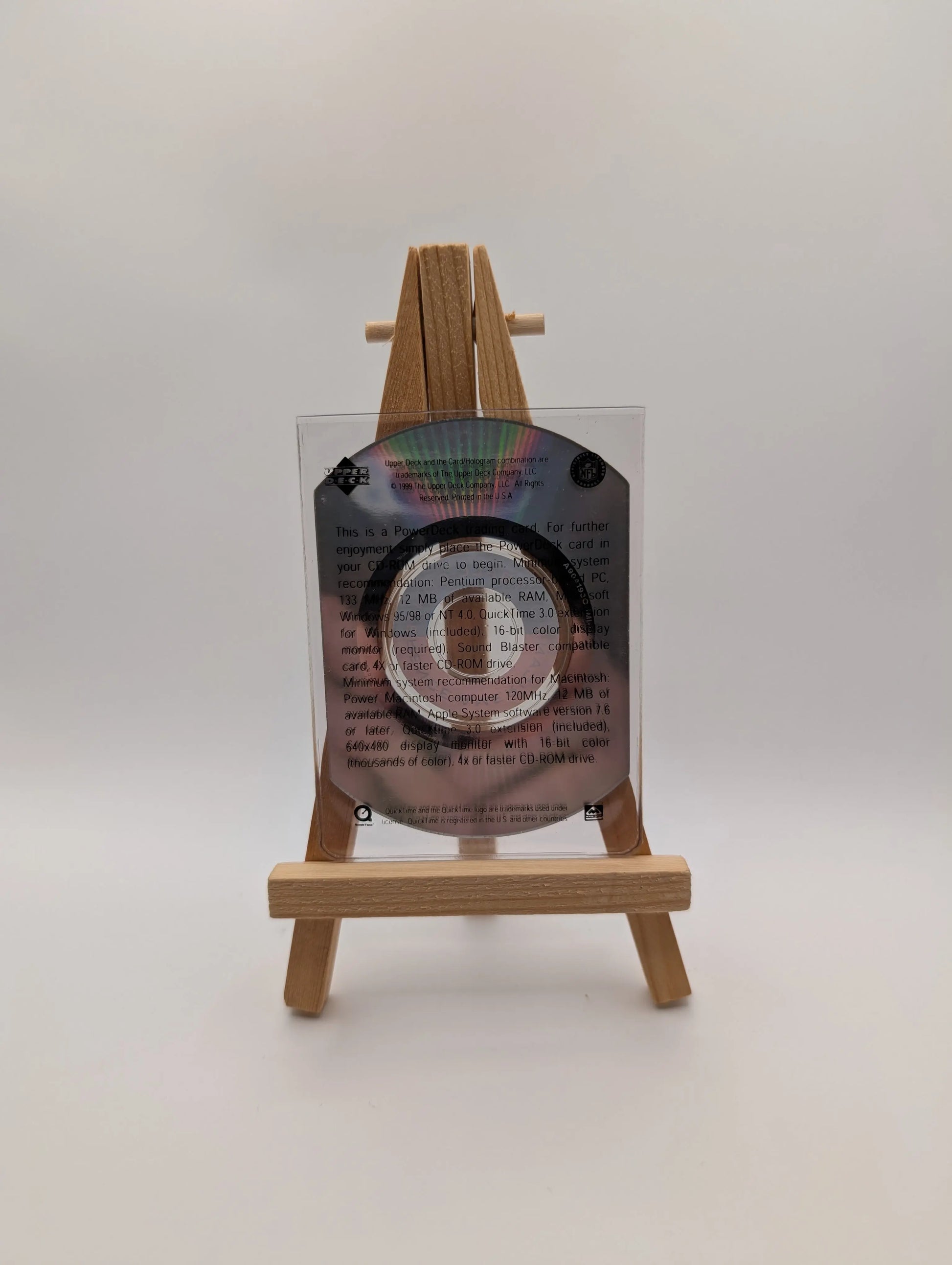 1999 Upper Deck Power Deck Terrell Davis CD Rom Disk Card FRENLY BRICKS - Open 7 Days