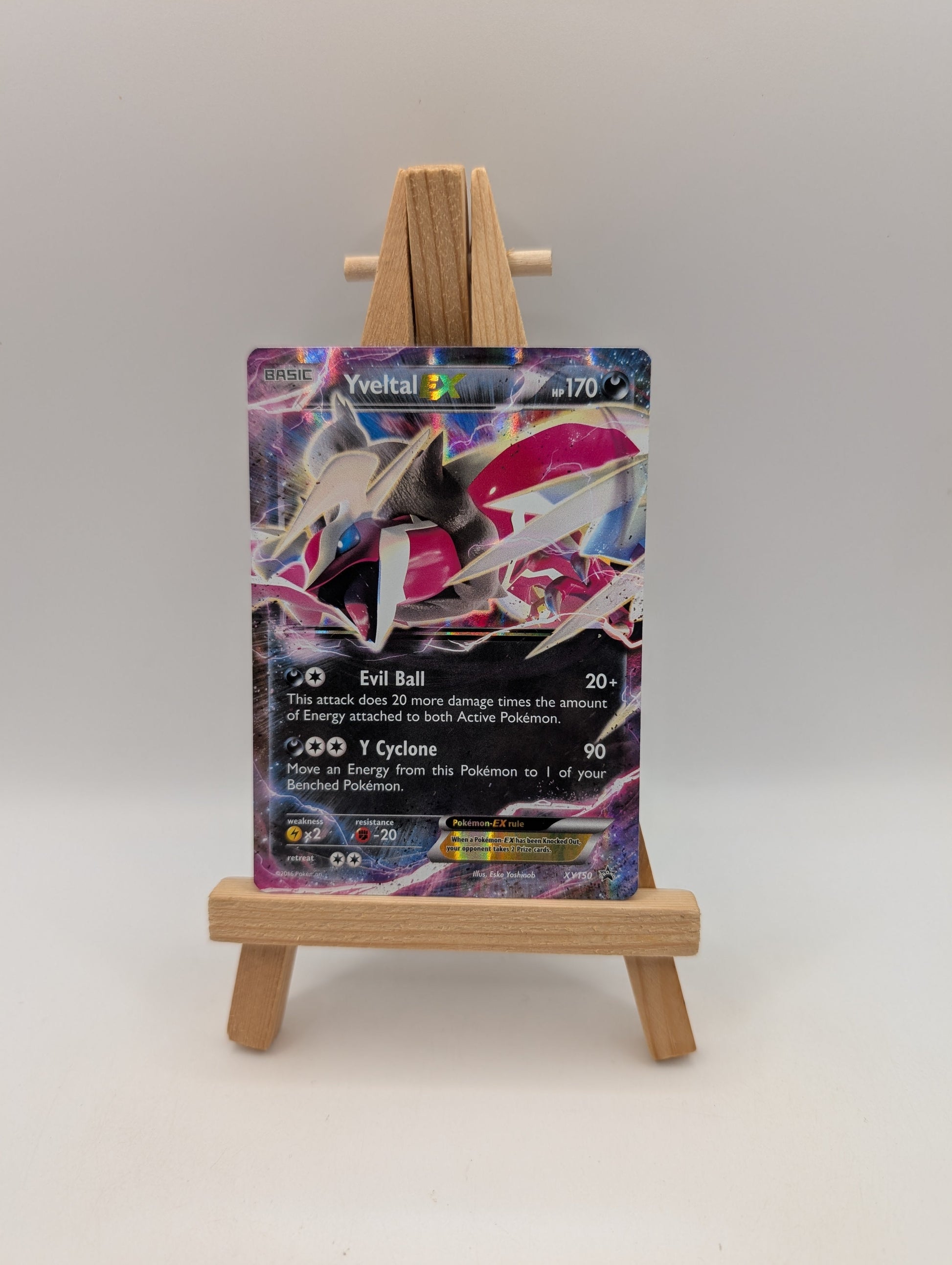 Yveltal EX XY150 Promo XY Black Star Promos Pokemon LP FRENLY BRICKS - Open 7 Days