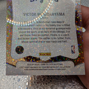 Victor Wembanyama 04/10 Glass Masters Panini Elite FRENLY BRICKS - Open 7 Days