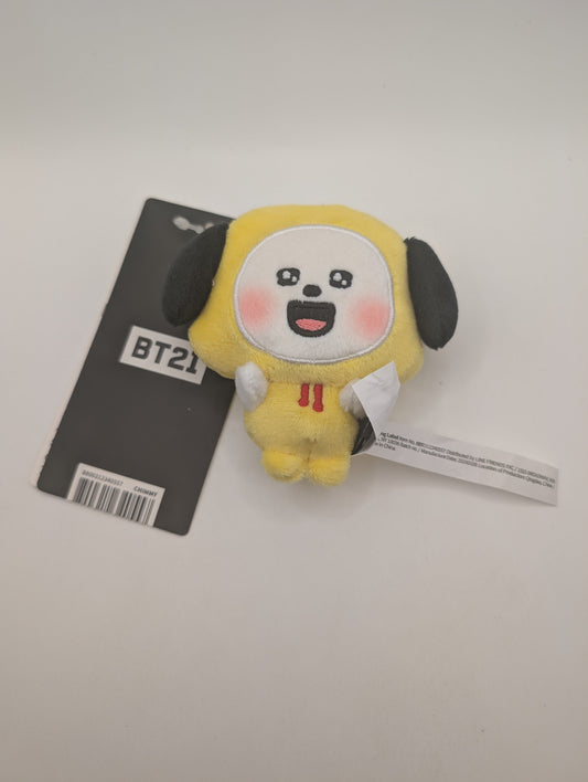 BT21 Baby Chimmy Today's Face Heartbeat Plush Keychain - Official LINE Friends FRENLY BRICKS - Open 7 Days