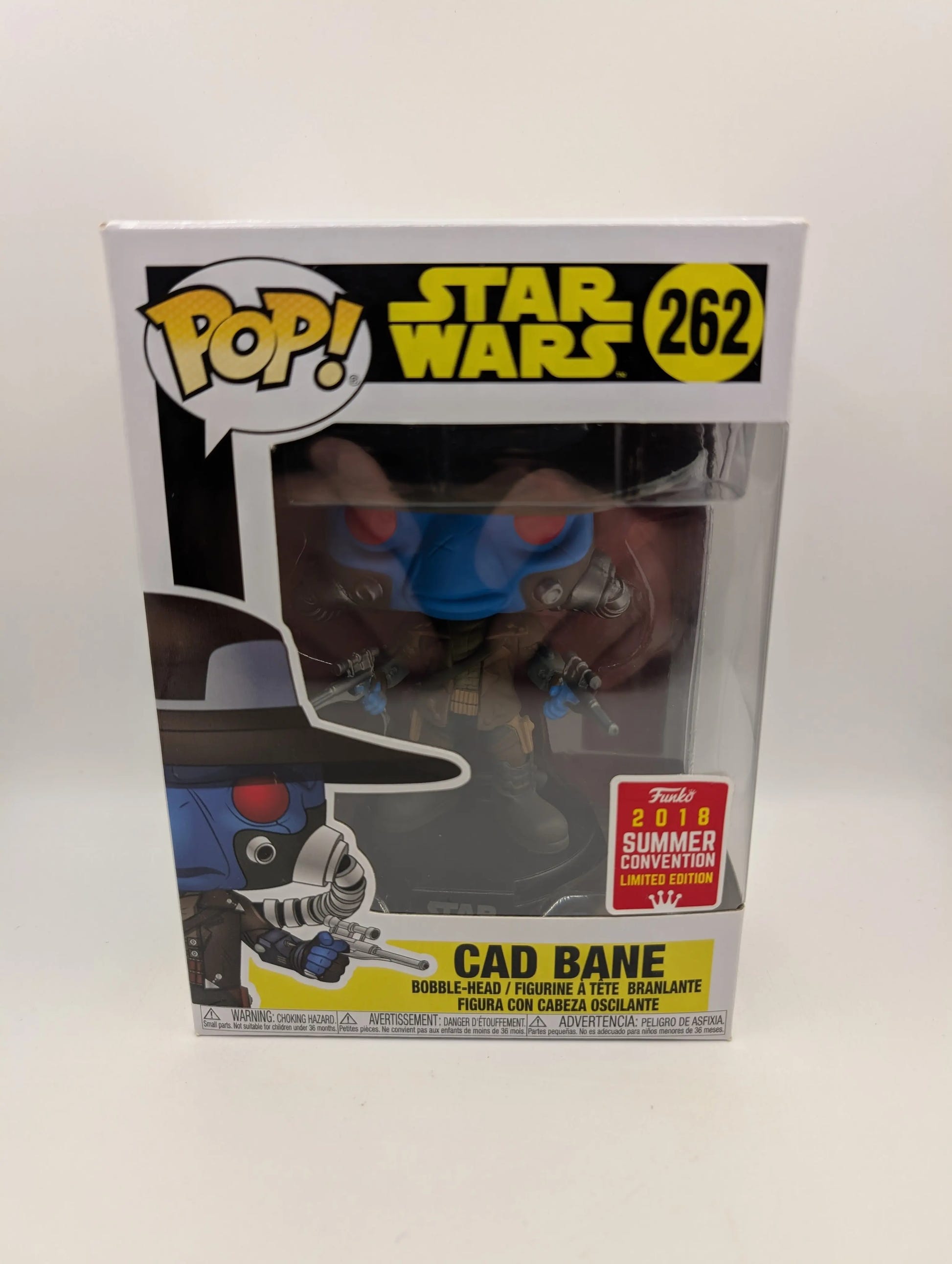 Cad Bane 262 2018 Summer Convention Star Wars Funko Pop Vinyl FRENLY BRICKS - Open 7 Days image 1