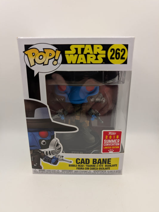 Cad Bane 262 2018 Summer Convention Star Wars Funko Pop Vinyl FRENLY BRICKS - Open 7 Days
