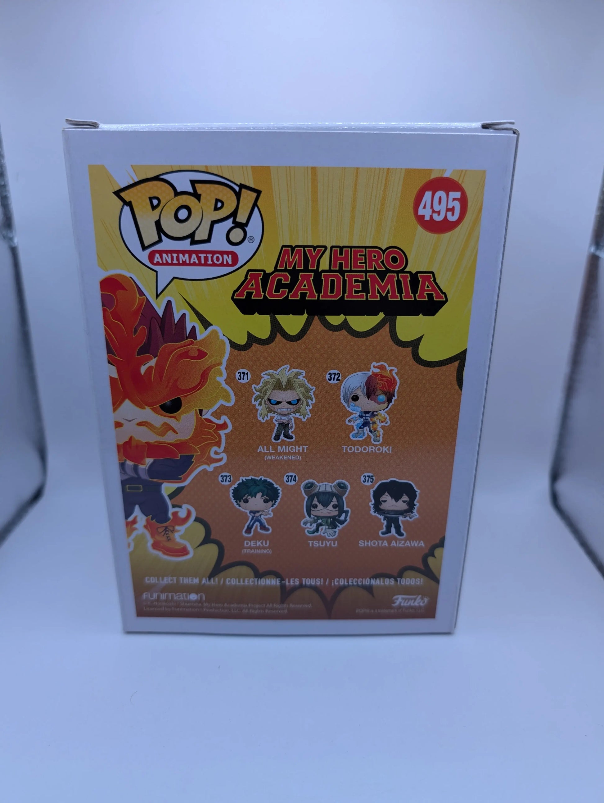 Funko Pop Anime My Hero Academia Endeavor GameStop Exclusive 495 FRENLY BRICKS - Open 7 Days