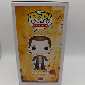 Funko Pop Vinyl Rick Grimes The Walking Dead #306 FRENLY BRICKS - Open 7 Days