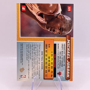 1994-95 Topps Embossed - Michael Jordan #121 Golden Idol FRENLY BRICKS - Open 7 Days