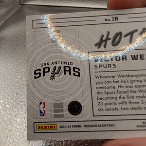 Victor Wembanyama Obsidian Hotspot RC 21/25 FRENLY BRICKS - Open 7 Days