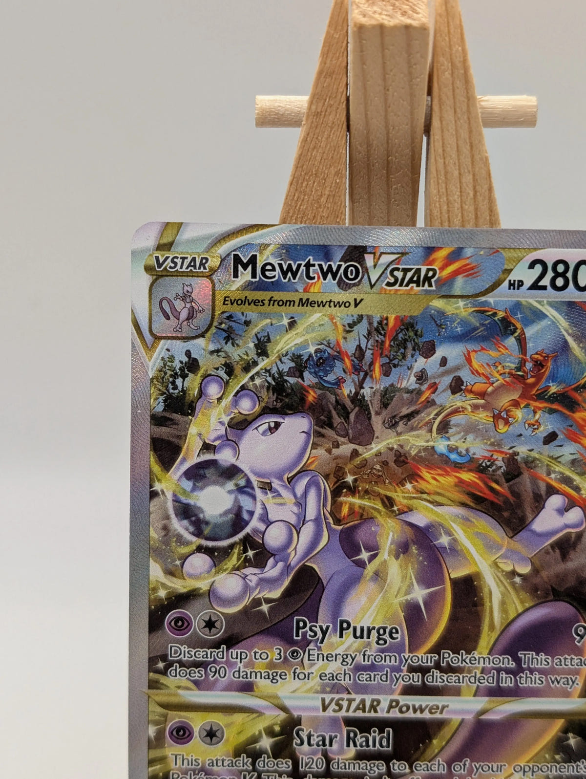 Mewtwo VSTAR GG44/GG70 - Crown Zenith Galarian Gallery Pokemon TCG - NM Card FRENLY BRICKS - Open 7 Days image 3