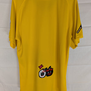 Korean Baseball KT Wiz Bright Yellow 2025 Pixel Uniform XXL Blank Jersey
