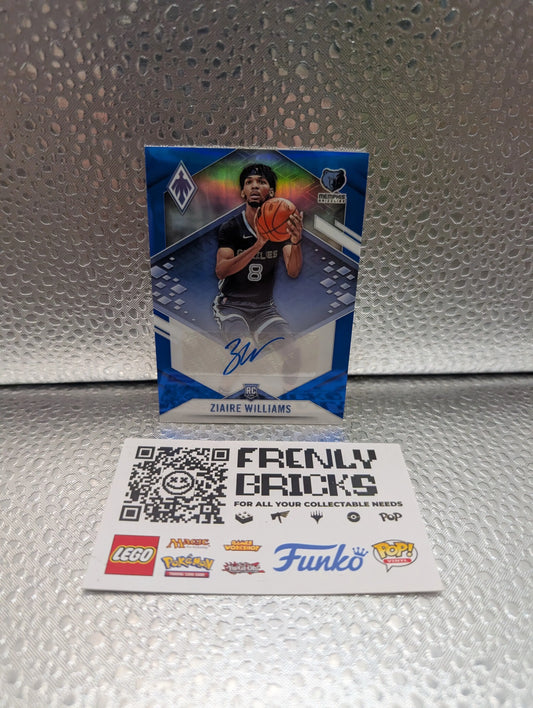 2021-22 Panini Phoenix Williams auto /25 Auto Blue PRA-ZWL Rookie FRENLY BRICKS - Open 7 Days