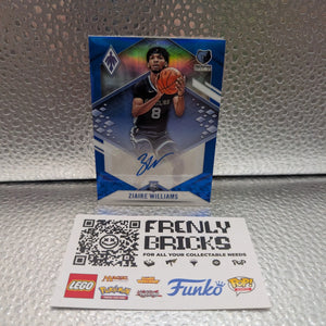 2021-22 Panini Phoenix Williams auto /25 Auto Blue PRA-ZWL Rookie FRENLY BRICKS - Open 7 Days