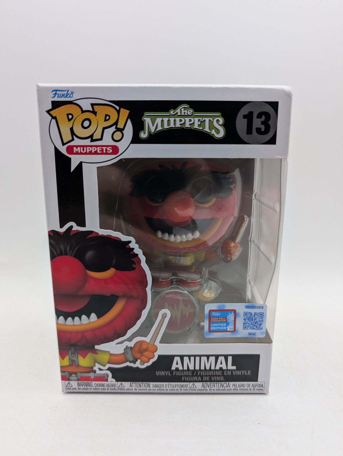Funko Pop! The Muppets: Animal #13 NYCC Exclusive Fall 2024