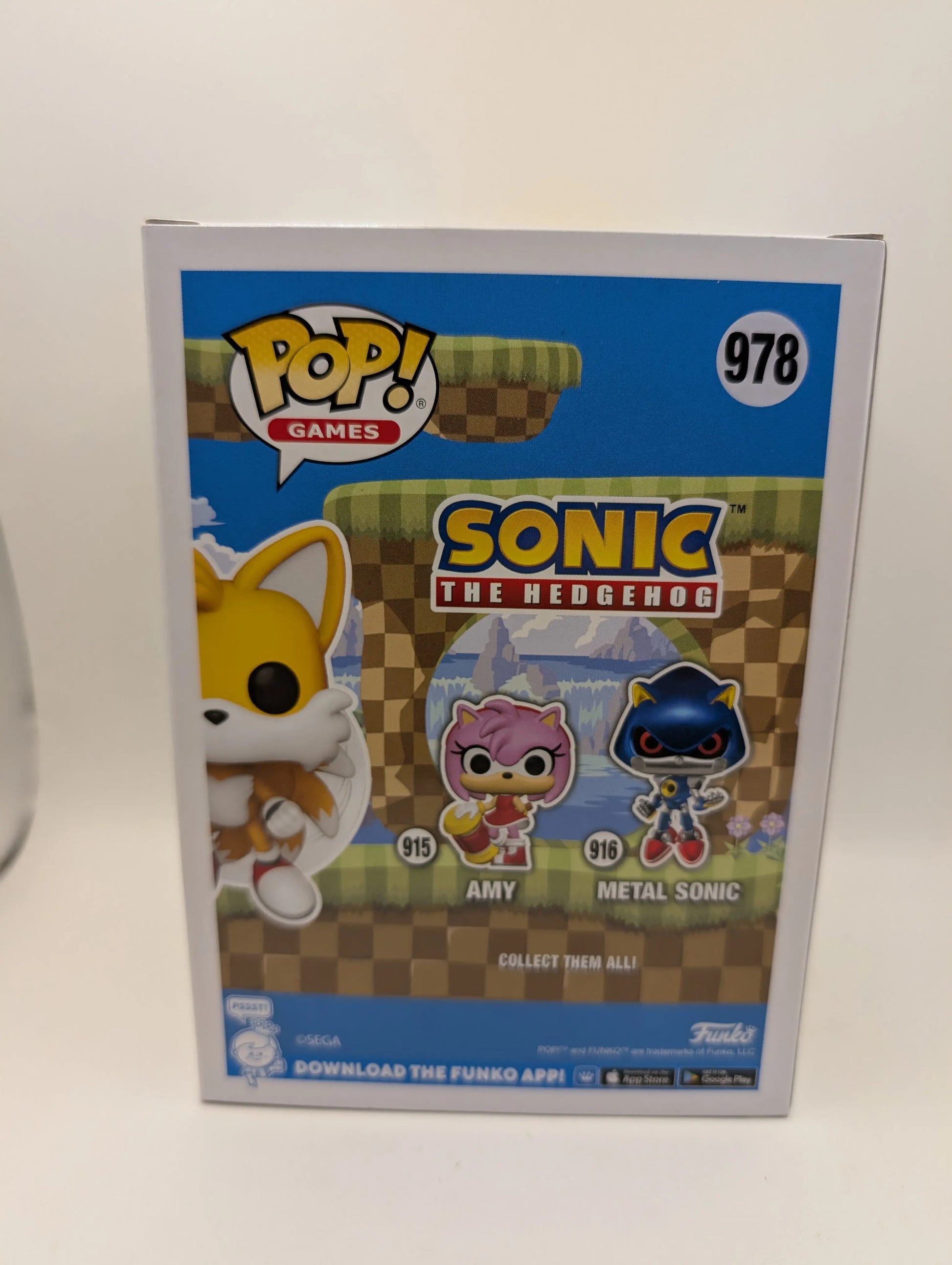 Funko Pop Games #978 Sonic the Hedgehog Flying Tails Chase Flocked Vinyl Figure FRENLY BRICKS - Open 7 Days image 4