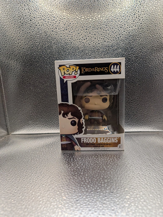 FUNKO Pop Vinyl Frodo Baggins The Lord Of The Rings #444 FRENLY BRICKS - Open 7 Days