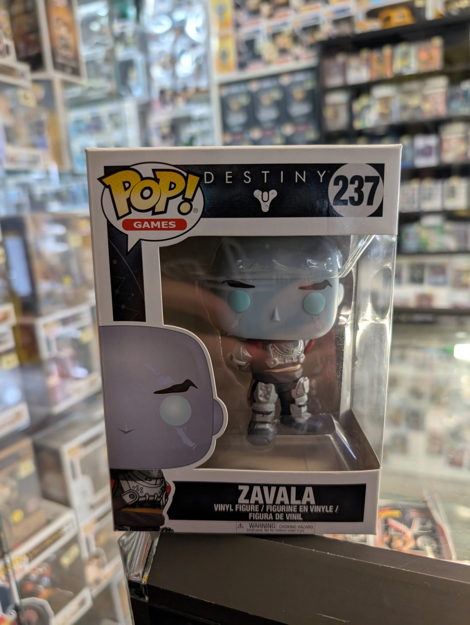 Funko POP! Games Destiny Zavala #237 Vinyl Figure FRENLY BRICKS - Open 7 Days