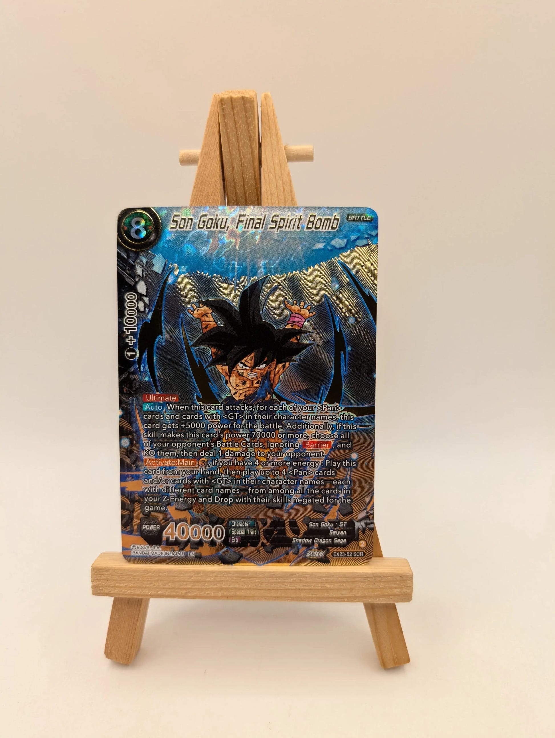 Son Goku Final Spirit Bomb  EX23-52 SCR Dragon Ball Super CCG Premium FRENLY BRICKS - Open 7 Days image 1