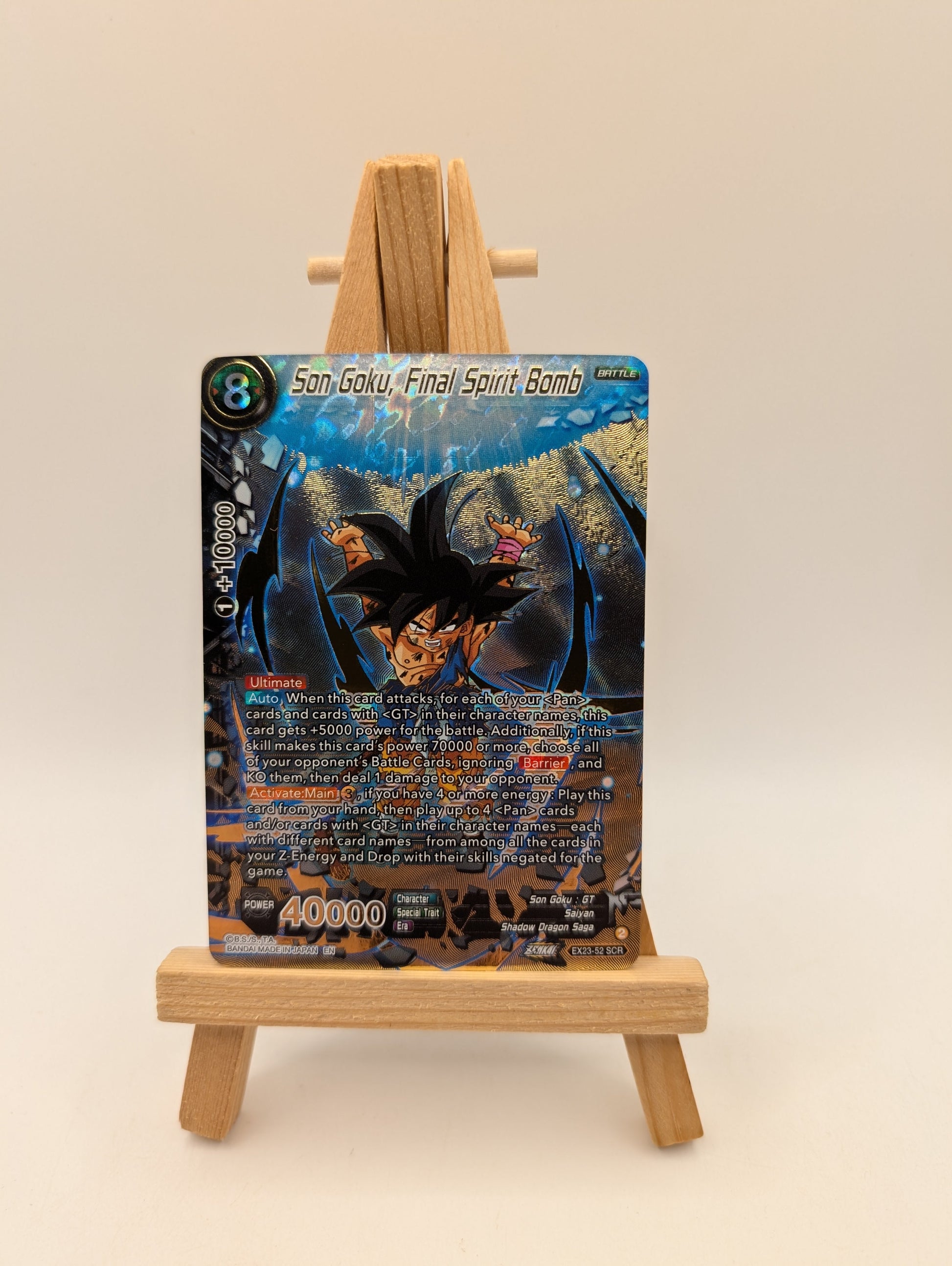 Son Goku Final Spirit Bomb  EX23-52 SCR Dragon Ball Super CCG Premium FRENLY BRICKS - Open 7 Days