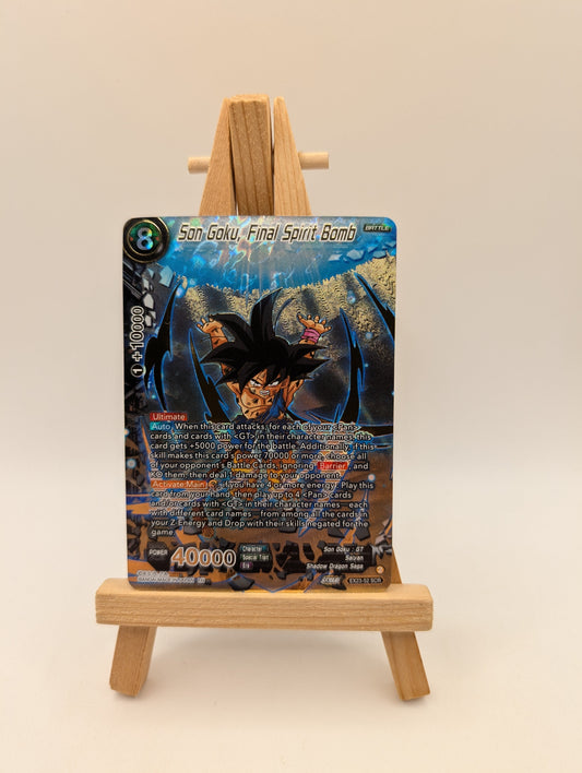 Son Goku Final Spirit Bomb  EX23-52 SCR Dragon Ball Super CCG Premium FRENLY BRICKS - Open 7 Days