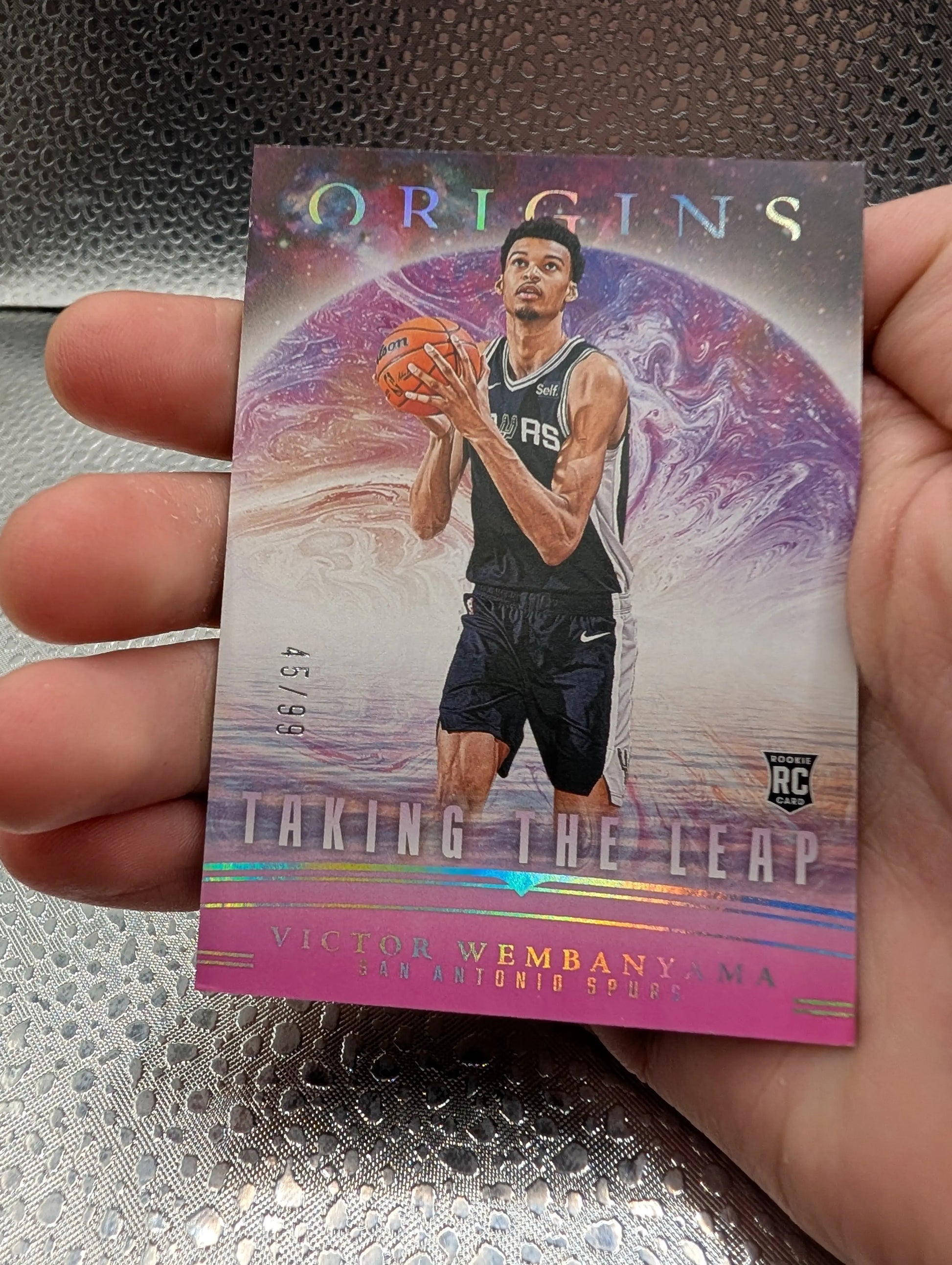 Victor Wembanyama Origins Taking The Leap RC 45/99 Panini FRENLY BRICKS - Open 7 Days