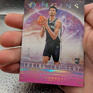 Victor Wembanyama Origins Taking The Leap RC 45/99 Panini FRENLY BRICKS - Open 7 Days