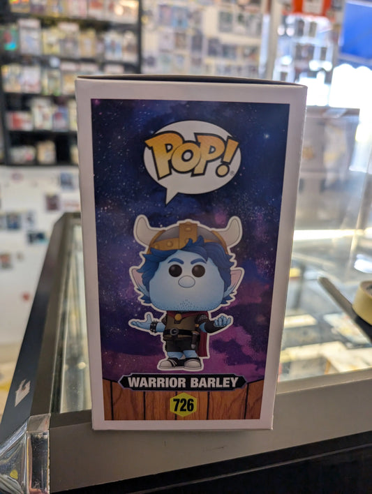 Funko Pop! Warrior Barley - Disney Onward #726 FRENLY BRICKS - Open 7 Days