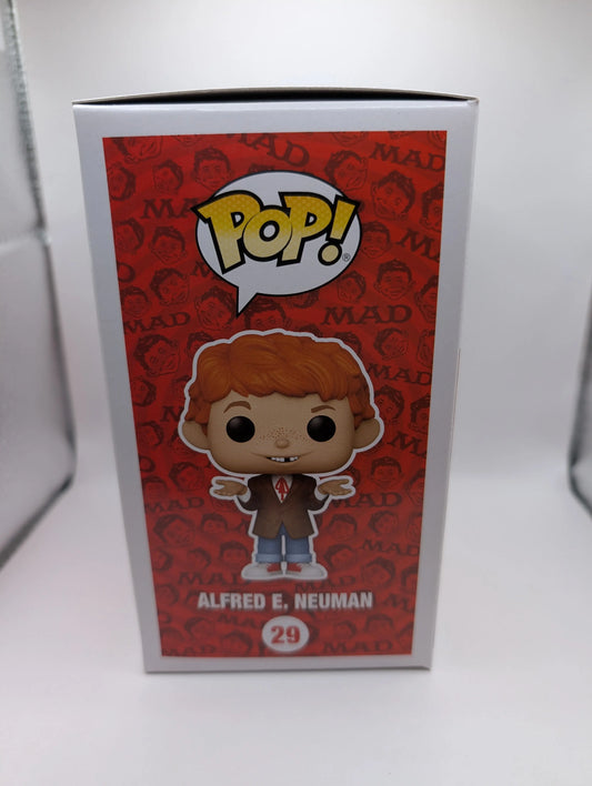 FUNKO POP! VINYL - Alfred E. Neuman  - # 29 - Mad -DC FRENLY BRICKS - Open 7 Days