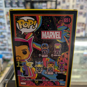 Marvel Doctor Strange Blacklight #651 Funko Pop Vinyl Figure NEW Special Edition FRENLY BRICKS - Open 7 Days