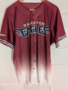Nippon Baseball Tohoku Rakuten Golden Eagles Fans Uniform 2023 Crimson Large Jersey