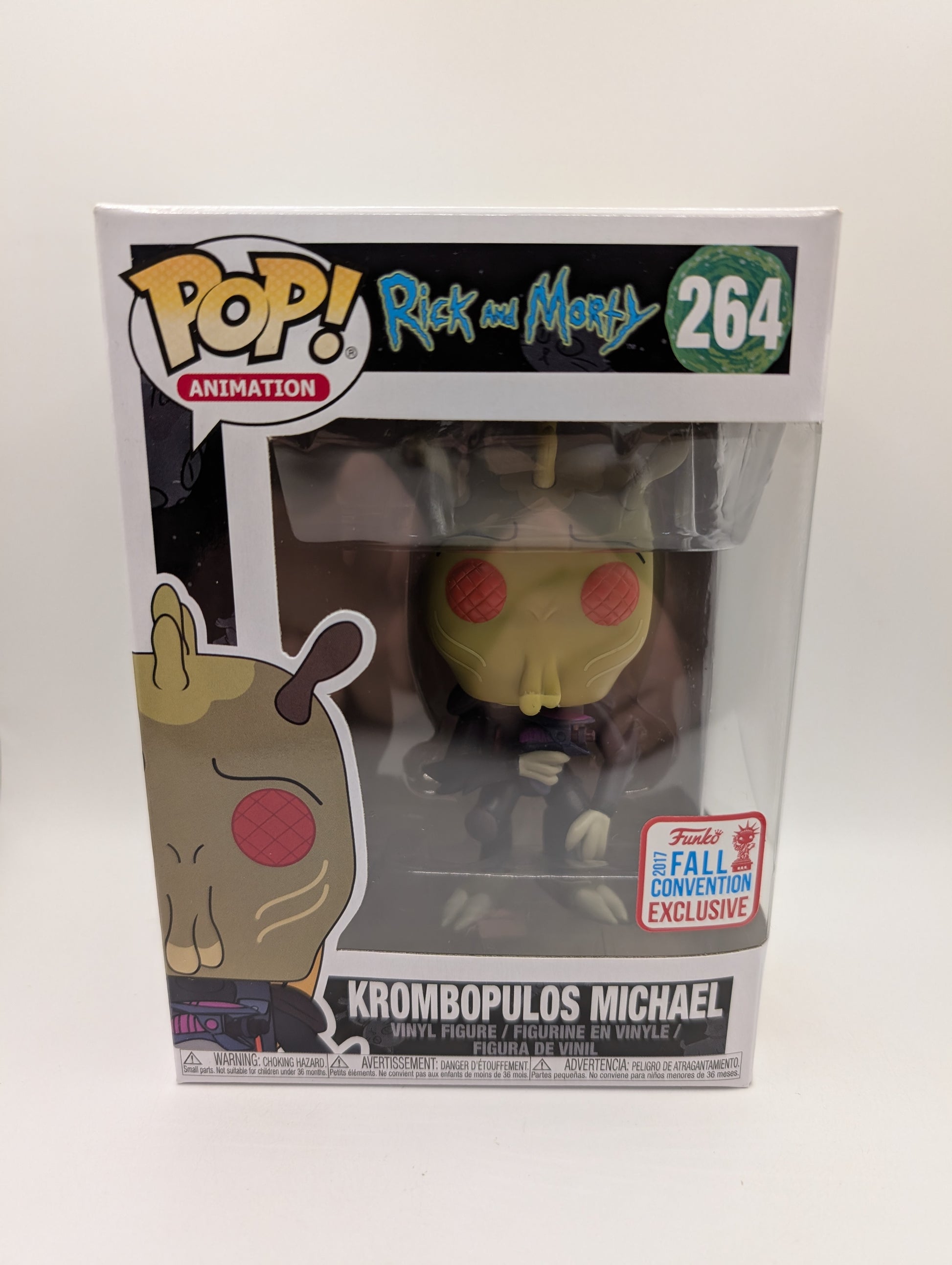 Funko Pop Vinyl - Rick & Morty Krombopulos Michael #264 NYCC 2017