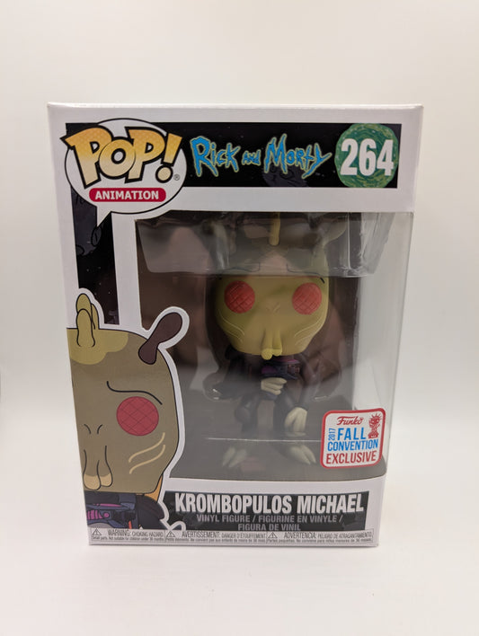 Funko Pop Vinyl - Rick & Morty Krombopulos Michael #264 NYCC 2017