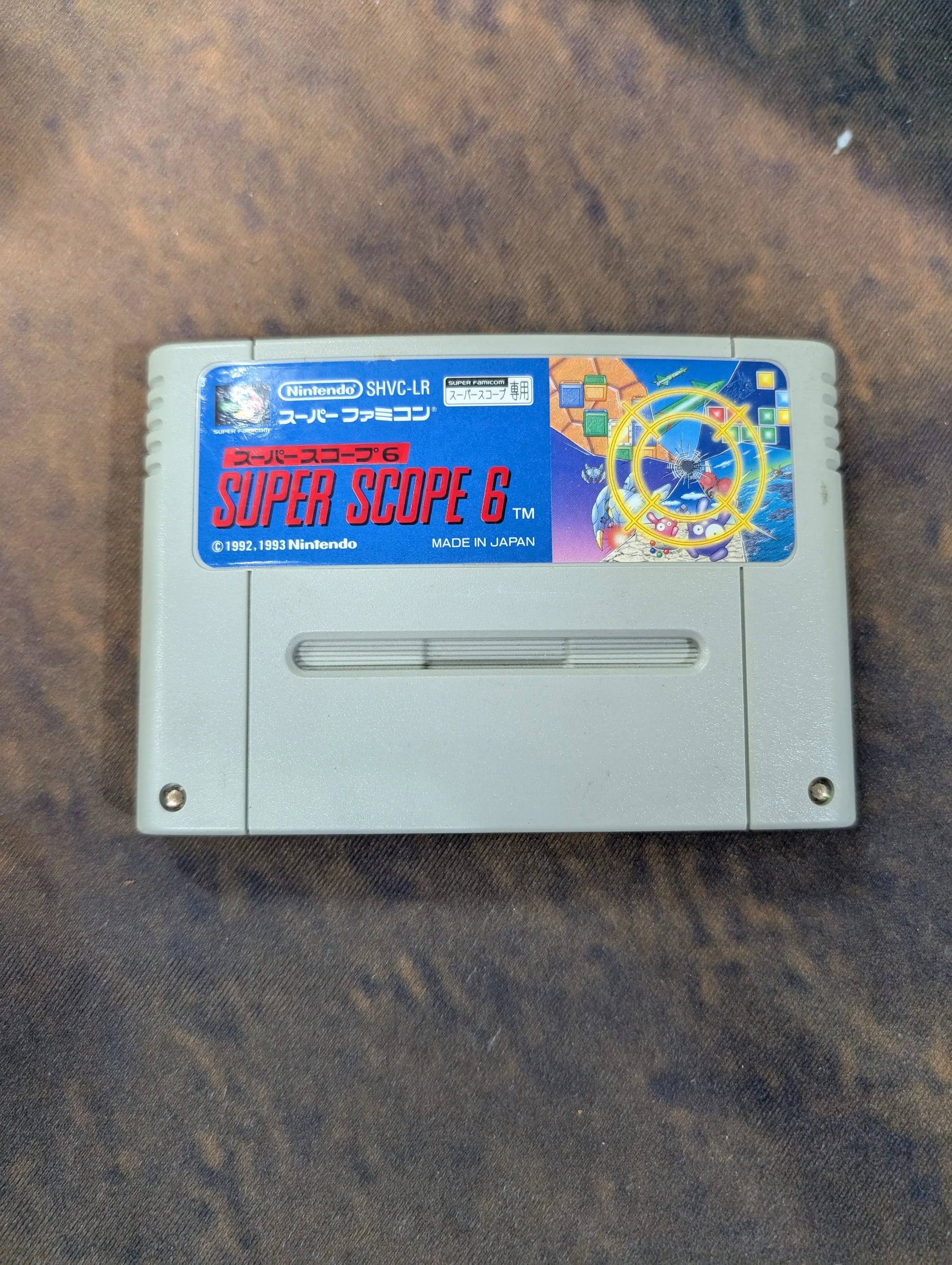 Super Scope 6 - Nintendo Super Famicom SNES Japan NTSC-J Cartridge untested FRENLY BRICKS - Open 7 Days