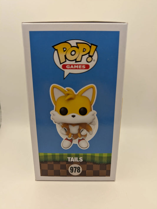 Funko Pop Games #978 Sonic the Hedgehog Flying Tails Chase Flocked Vinyl Figure FRENLY BRICKS - Open 7 Days