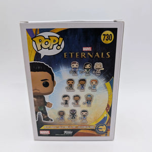 FUNKO POP, ETERNALS #730 GILGAMESH GITD CHASE FRENLY BRICKS - Open 7 Days