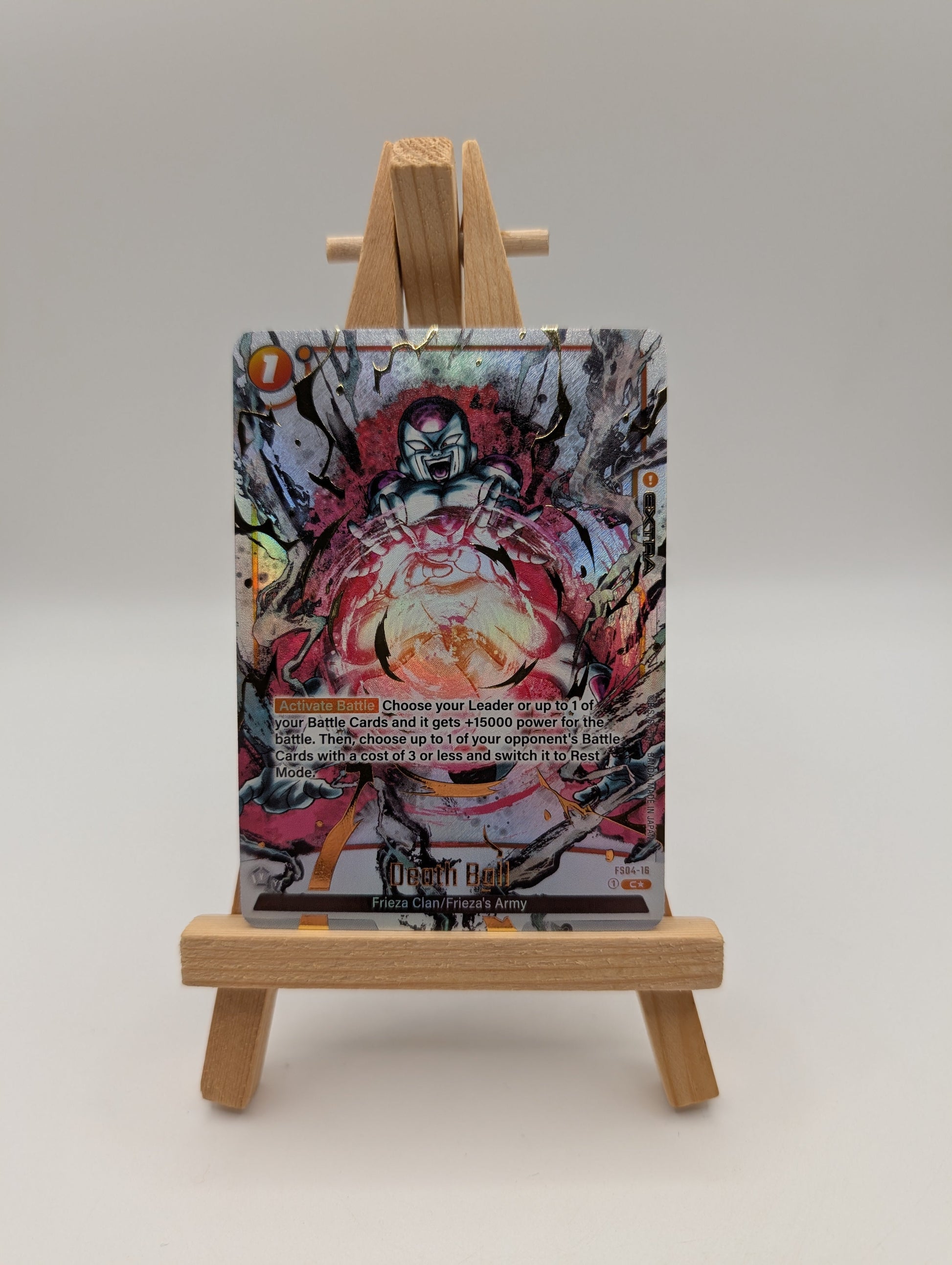 Death Ball FS04-16 Secret Rare Alternate Art Dragon Ball Fusion World Card Eng FRENLY BRICKS - Open 7 Days