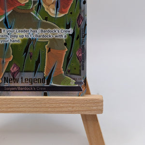 New Legend Alternate Art Bardock Gold Stamped FB03-135 Dragon Ball Super Fusion FRENLY BRICKS - Open 7 Days