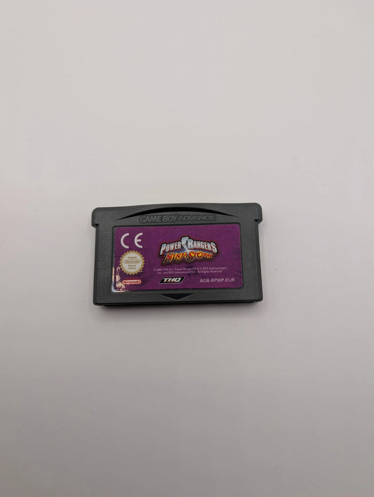 GBA Power Rangers: Ninja Storm Game Boy Advance Game *100% Authentic EUR FRENLY BRICKS - Open 7 Days