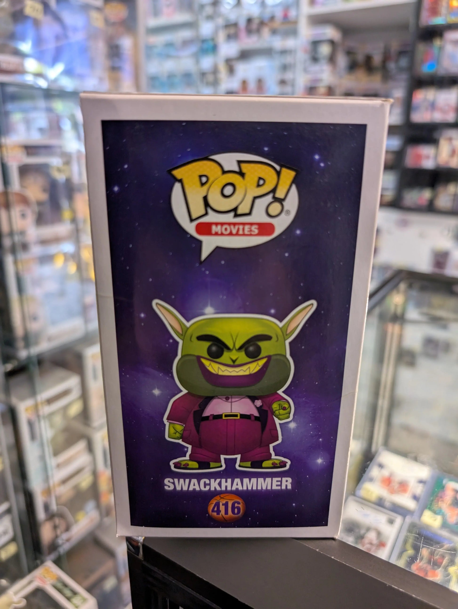 Swack Hammer Pop 416 - Space Jam Funko Pop! Vinyl 2017 - Vaulted FRENLY BRICKS - Open 7 Days