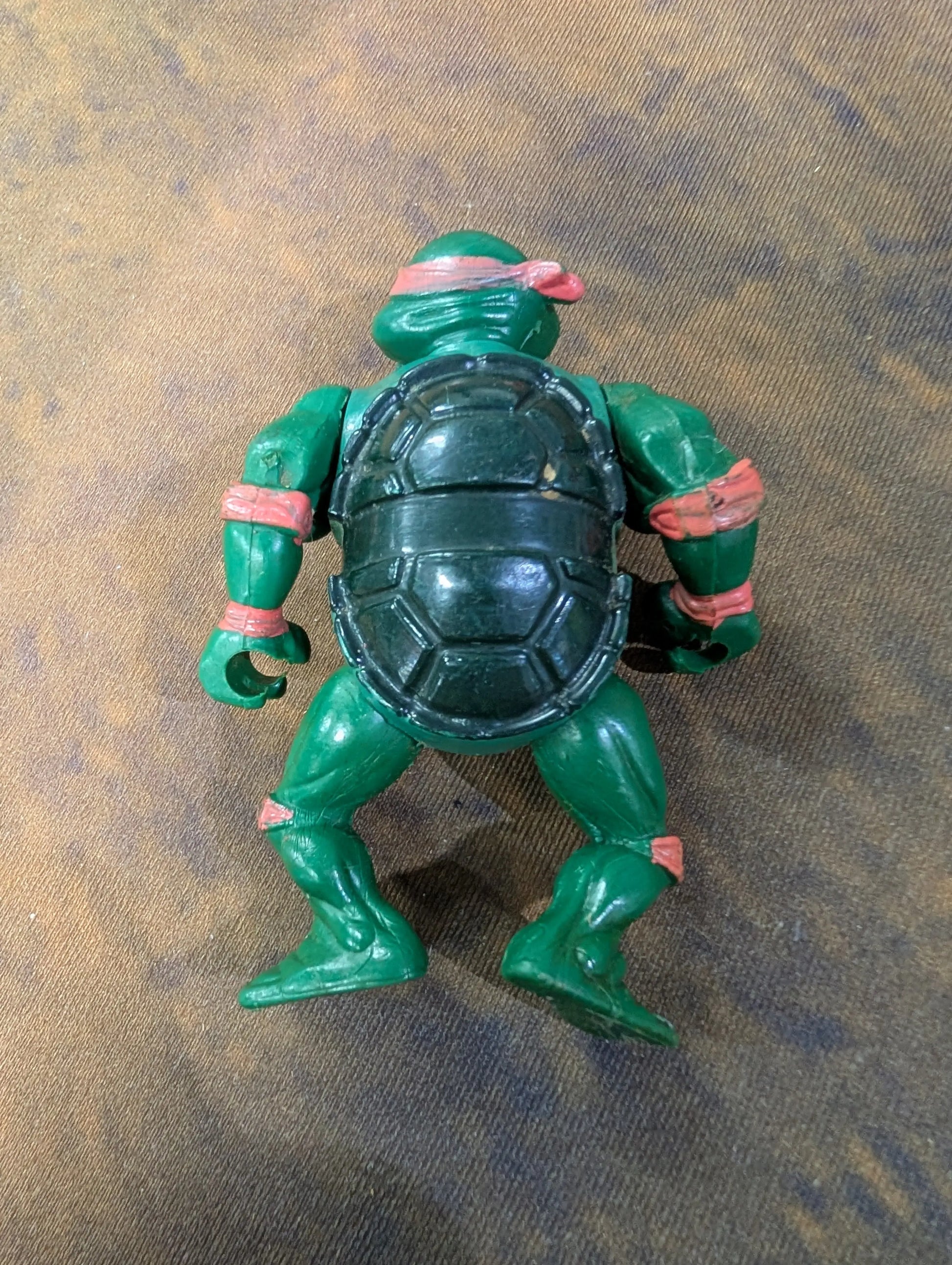 Vintage 1988 TMNT Ninja Turtles 5” Action Figure Hard Head Michaelangelo Loose FRENLY BRICKS - Open 7 Days