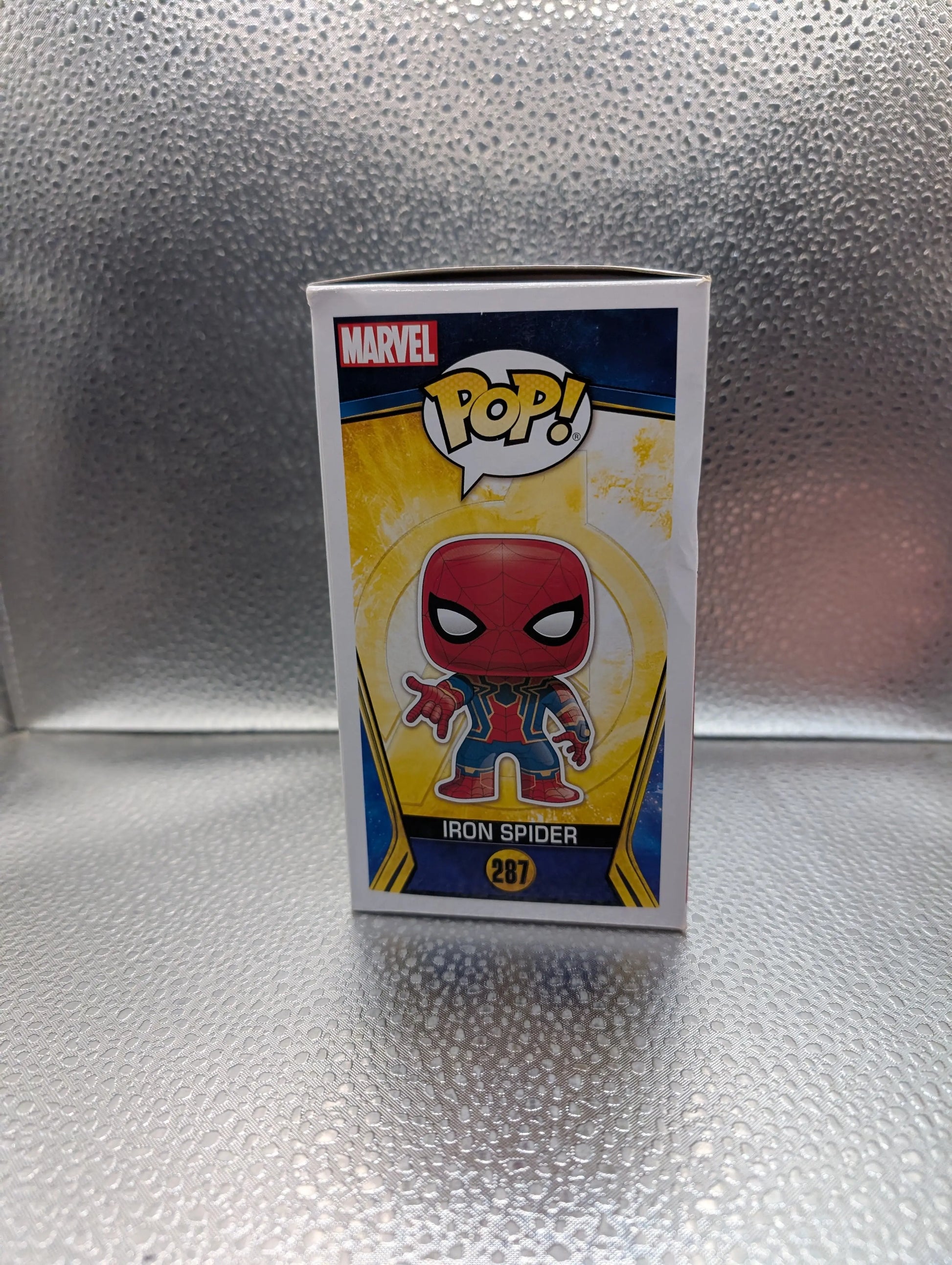 FUNKO Pop Vinyl Iron Spider Marvel #287 FRENLY BRICKS - Open 7 Days