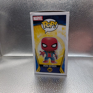 FUNKO Pop Vinyl Iron Spider Marvel #287 FRENLY BRICKS - Open 7 Days