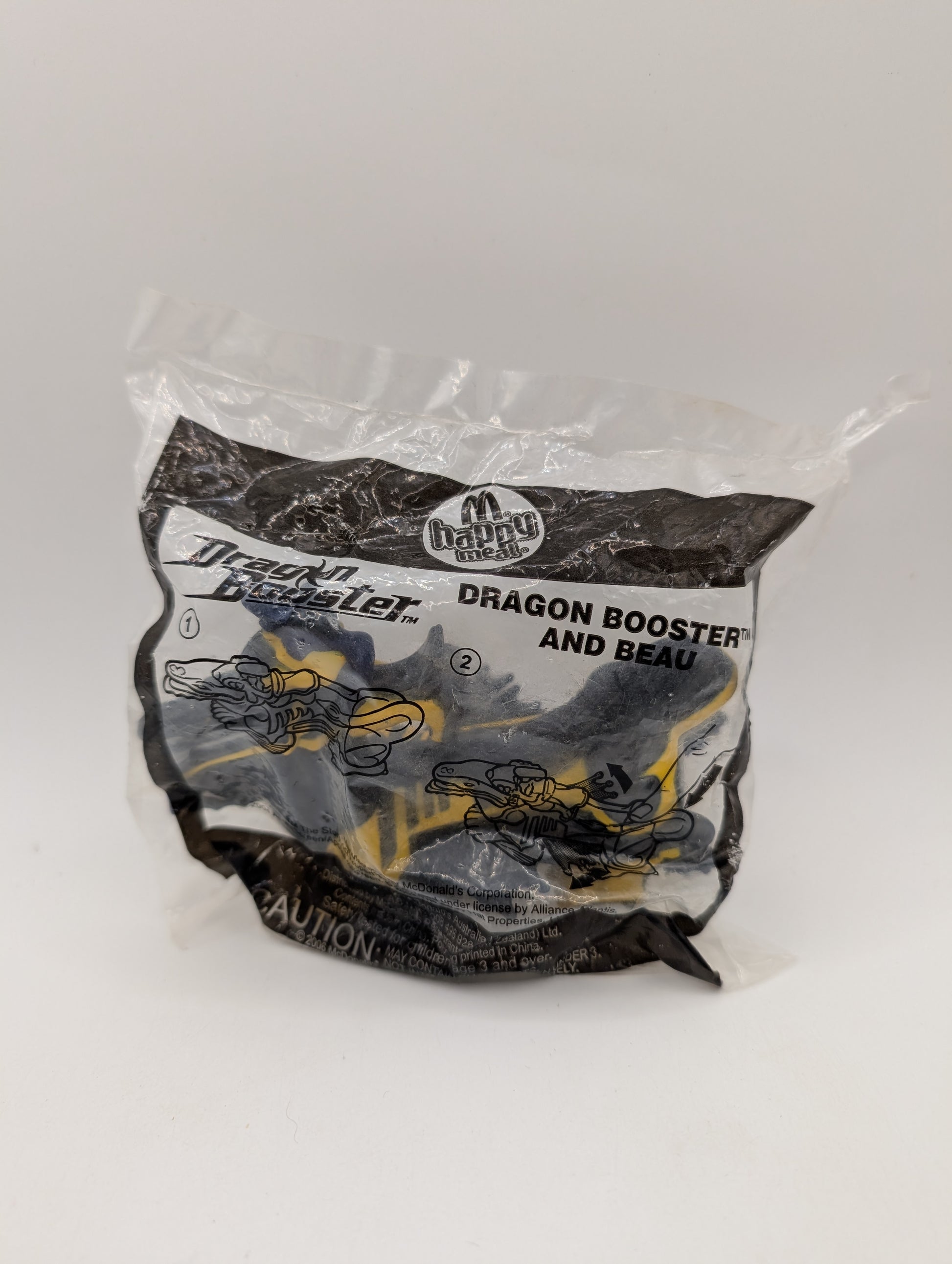 McDonald's Happy Meal Toy 2006 Dragon Booster and Beau #3