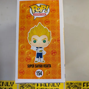 Funko Pop! Vinyl Dragonball Z - Blue Chrome SUPER SAIYAN VEGETA #154 - 2018 Fall FRENLY BRICKS - Open 7 Days