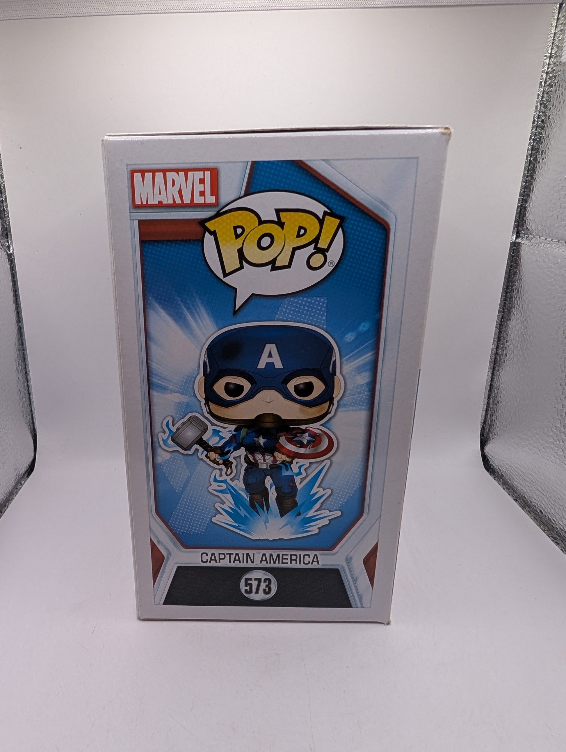 Funko Pop Vinyl - Marvel Avengers: Endgame - Captain America #573 FRENLY BRICKS - Open 7 Days