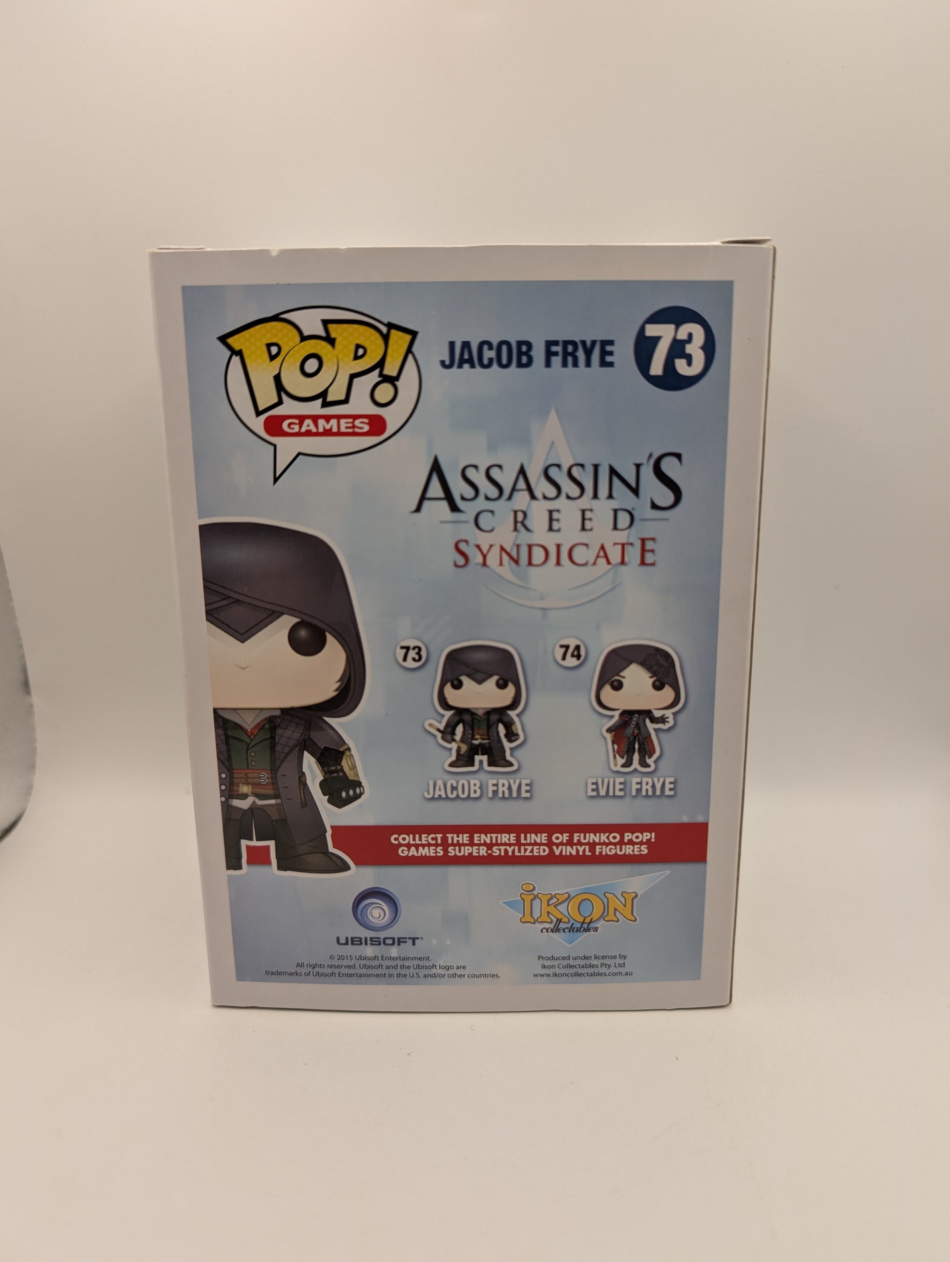 Funko POP! Games Assassin’s Creed Syndicate - Jacob Frye #73 - Vinyl Collectable