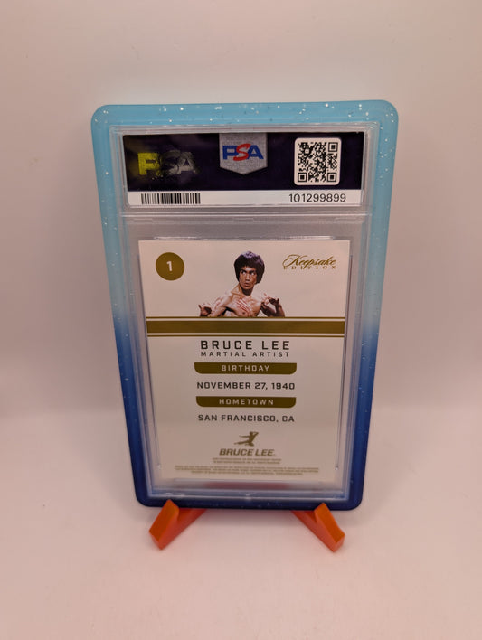 2024 Keepsake Edition Bruce Lee #1 1st Ever Blue Ice PSA 8 FRENLY BRICKS - Open 7 Days