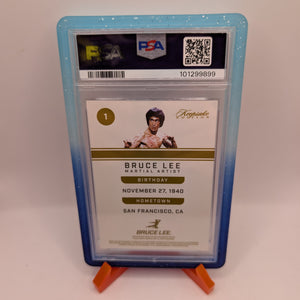2024 Keepsake Edition Bruce Lee #1 1st Ever Blue Ice PSA 8 FRENLY BRICKS - Open 7 Days