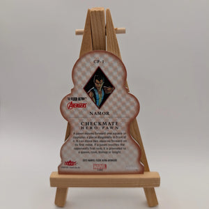 2022 Marvel Fleer Ultra Avengers Checkmate CP-1 NAMOR Hero White Pawn FRENLY BRICKS - Open 7 Days